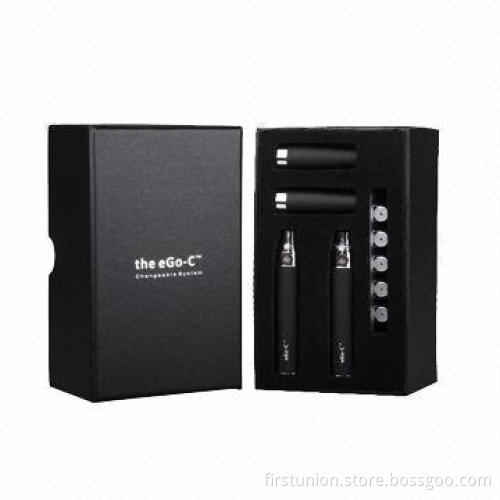 E-cigarettes with 1,300-puff and 1,000mAh Battery Capacity, CE/RoHS/TUV Mark